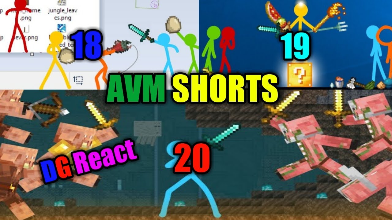 AVM SHORTS!!! ( Episode 18 To 20 ) [ DG React ]