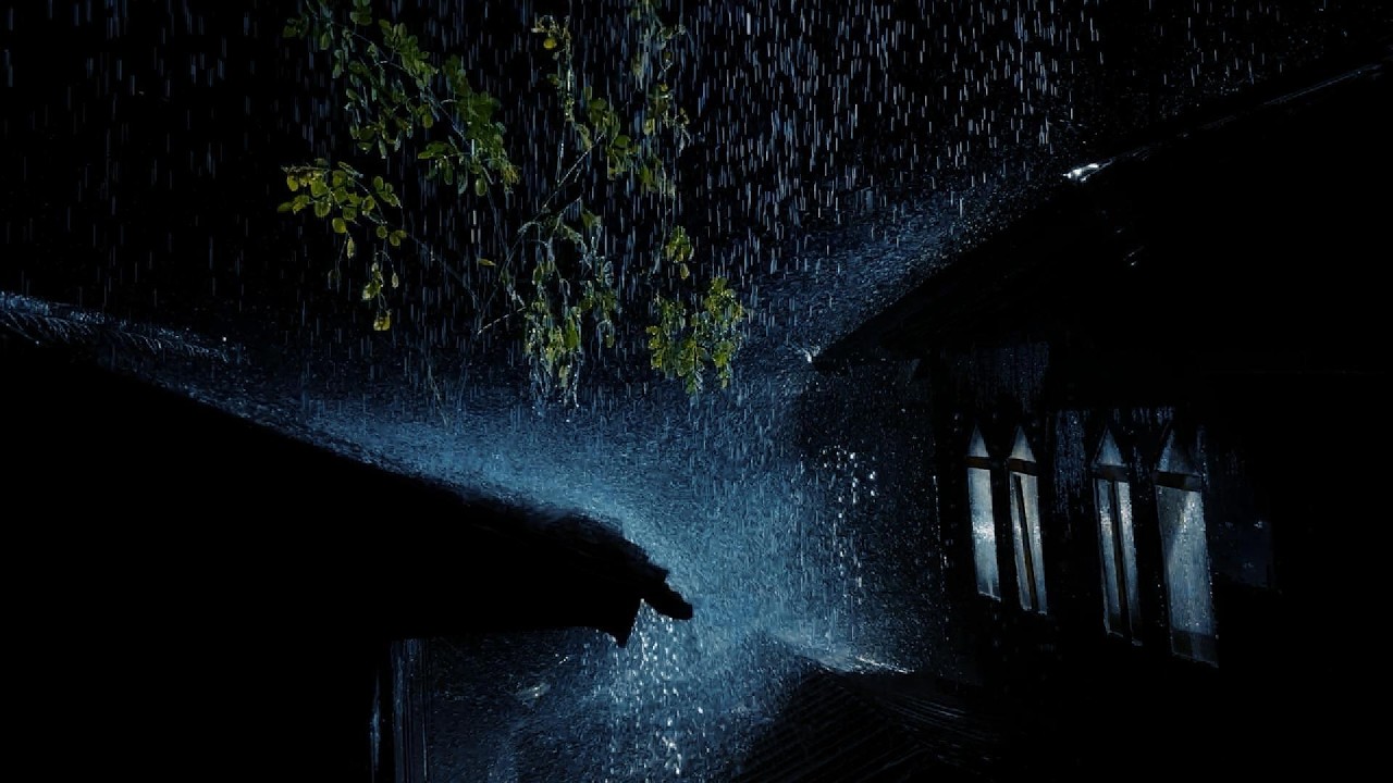 No Ads Rain & Thunder on Tin Roof – Sleep ASMR to Calm Anxiety, Insomnia, and Overthinking
