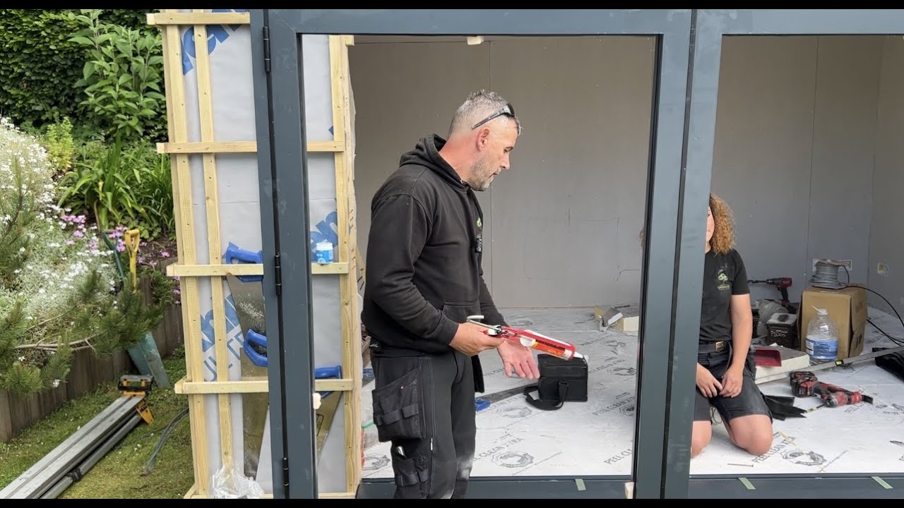 How to build a garden room day by day vlog