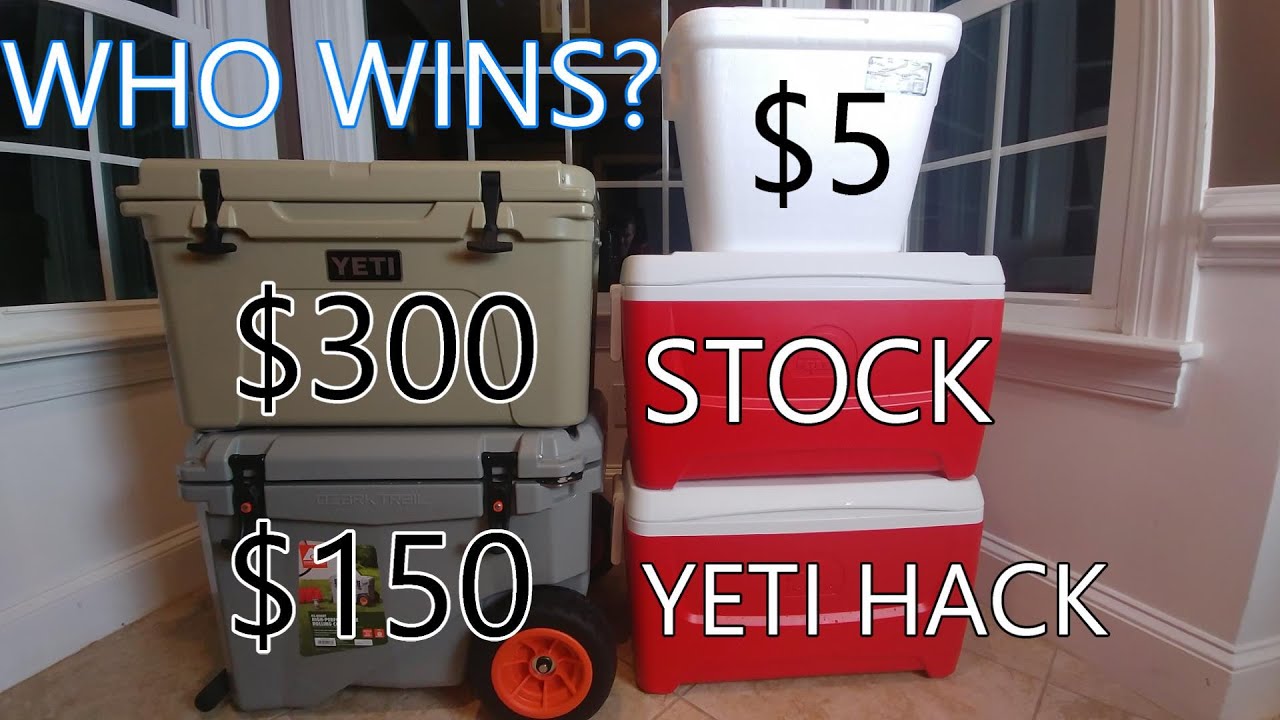 Do Yeti cooler hacks work?  Part 2!