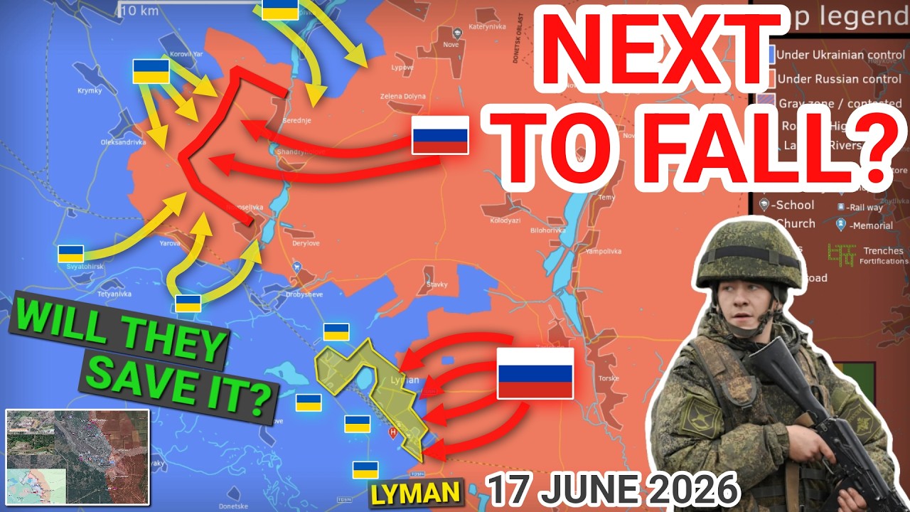 Another Important City in Critical Condition: Fighting Enters the Center of Lyman [17 June 2026]