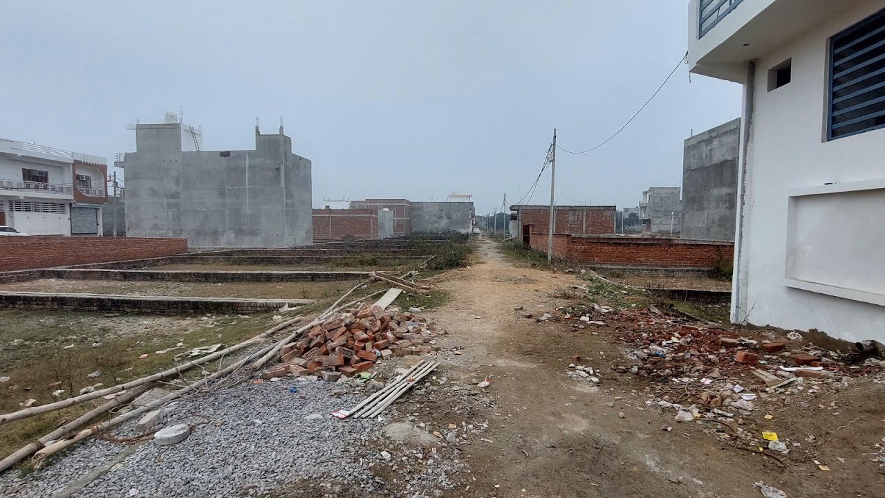 Lucknow Para Jaypuriya School PLOTS 🏡 Dakhil Kharij Zameen 😊 Nagar Nigam Area Me PLOTS 🏡#lucknow 