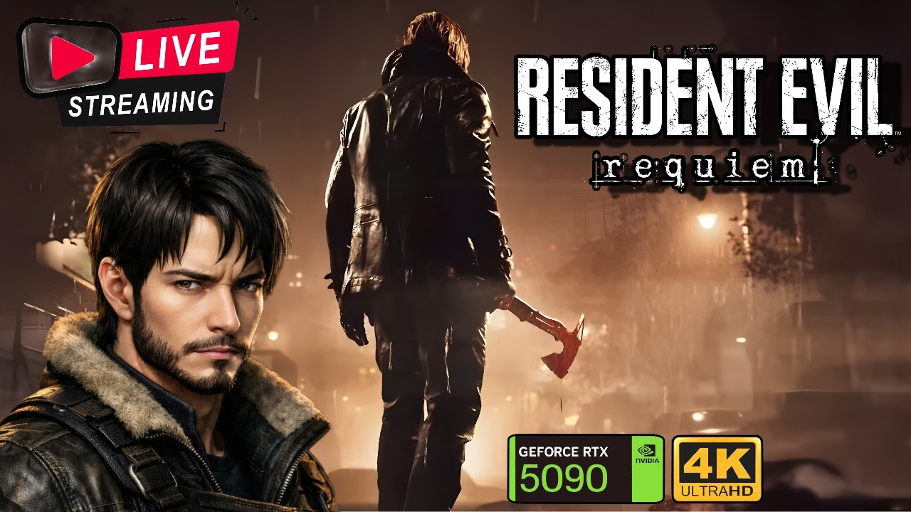 🟢EN VIVO/LIVE🟢Resident Evil Requiem Parte 4 - 4K Ultra [RTX 5090]