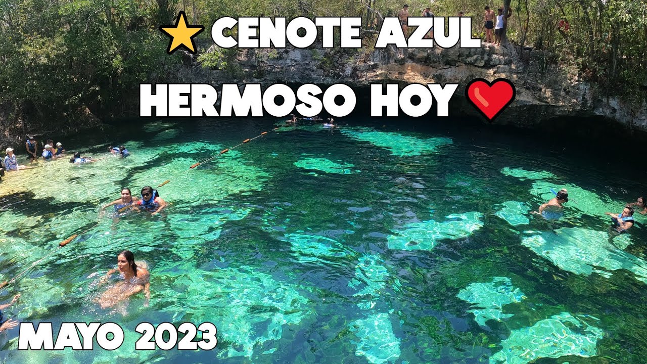 MI CENOTE FAVORITO❤️UN DIA CALUROSO Y SIN SARGAZO⭐PLAYA DEL CARMEN 21 MAYO 2023