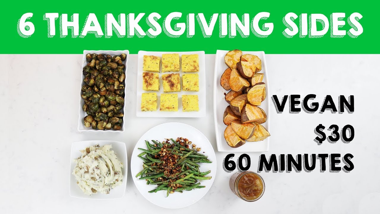 6 Thanksgiving Sides in 60 Minutes for $30 || Steph and Adam