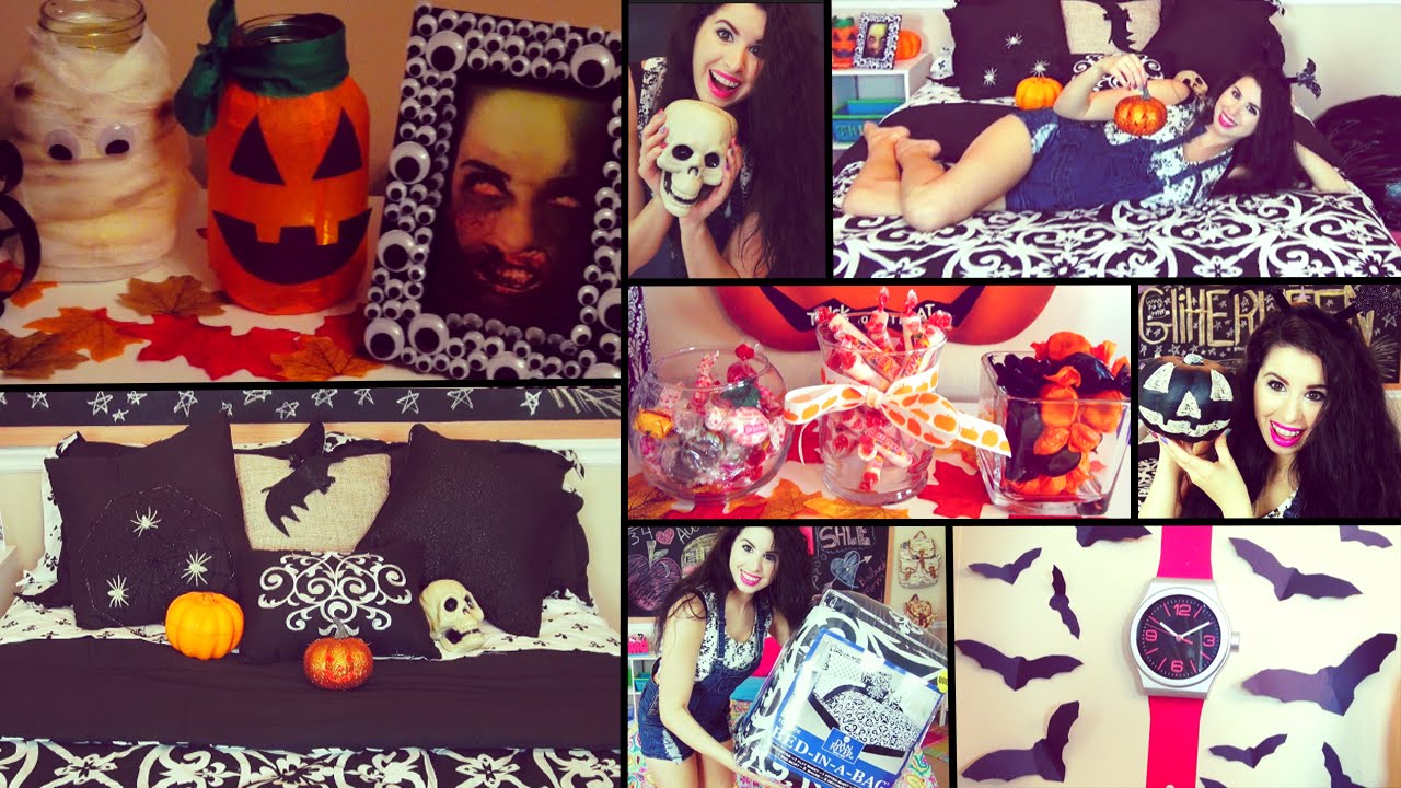 DIY Halloween Room Decor & Fall Organization!