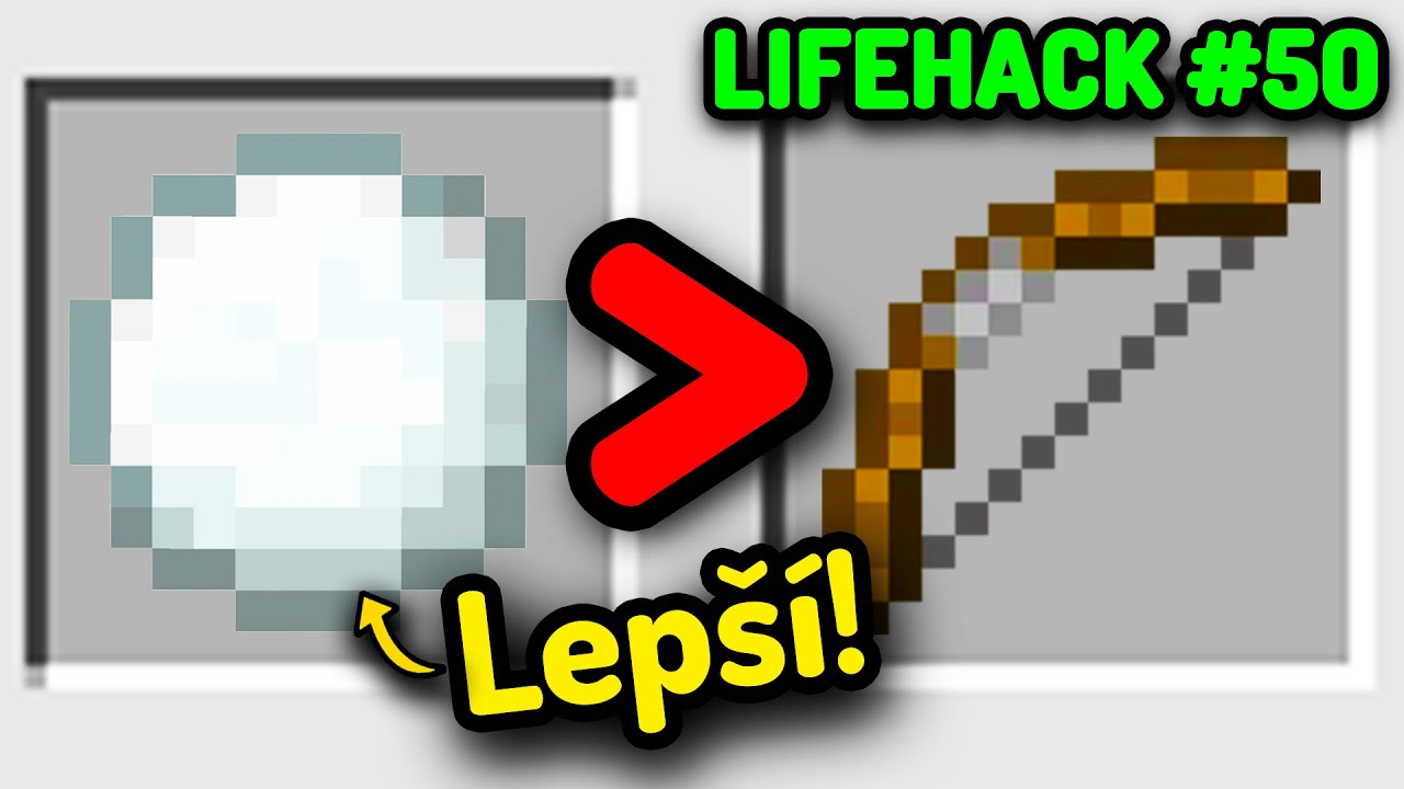 50 EXTRÉMNÍCH Minecraft Lifehacků