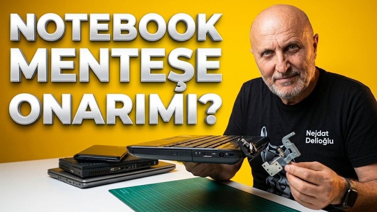 Notebook Menteşe Yuvası Tamiri Nasıl Yapılır?