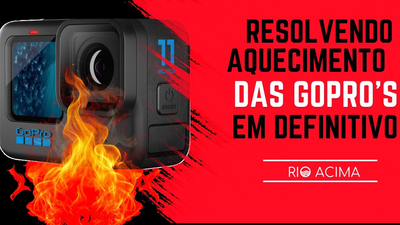 Gopro esquentando durante as pescarias? Resolva em definitivo