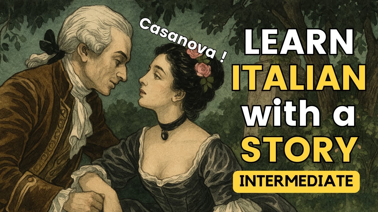 Lo scandaloso CASANOVA ❤️‍🔥 |  Learn Italian through stories | [90]