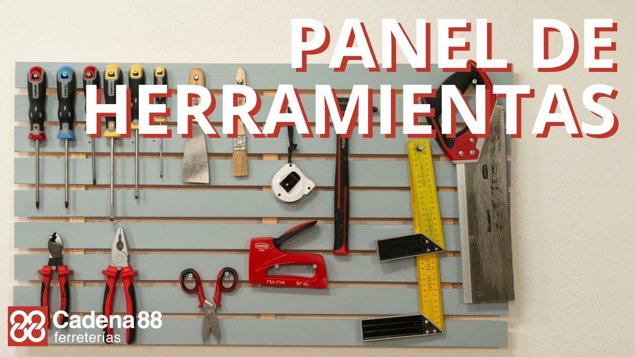Panel de herramientas casero | Cadena 88