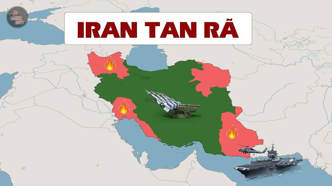 IRAN TAN RÃ | VẤN ĐỀ LY KHAI VÀ THÀNH LẬP QUỐC GIA MỚI Ở IRAN