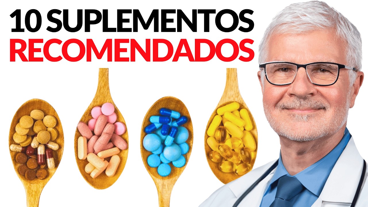 10 Mejores VITAMINAS y SUPLEMENTOS Para Adultos | Dr. Steven Gundry