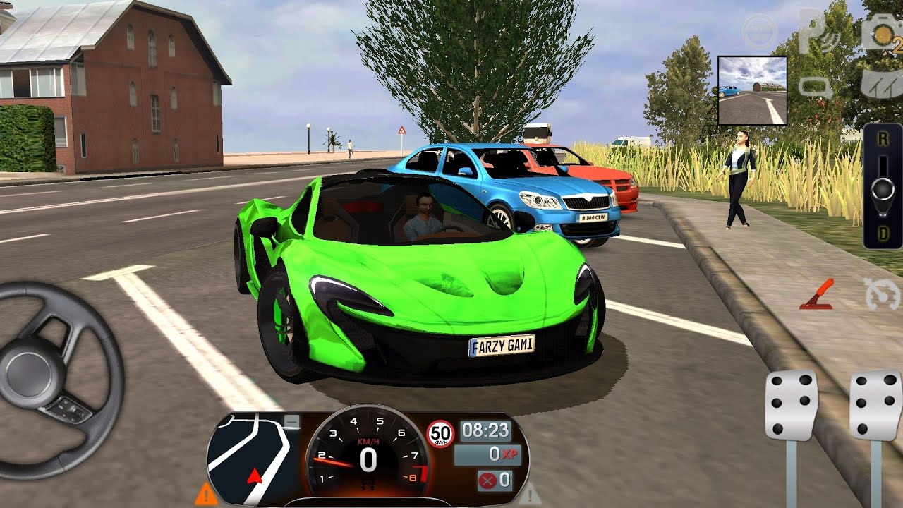 MCLAREN P1 DRIVING SCHOOL SIMULATOR GAMEPLAY 