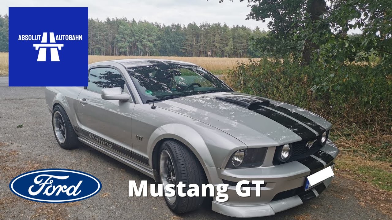 Ford Mustang GT Top Speed Test Drive on Autobahn | Absolut Autobahn