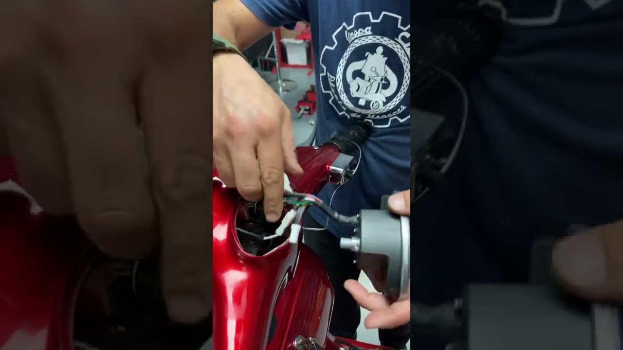 Instalacion cuenta km Sip Vespa 150S #holavespistas