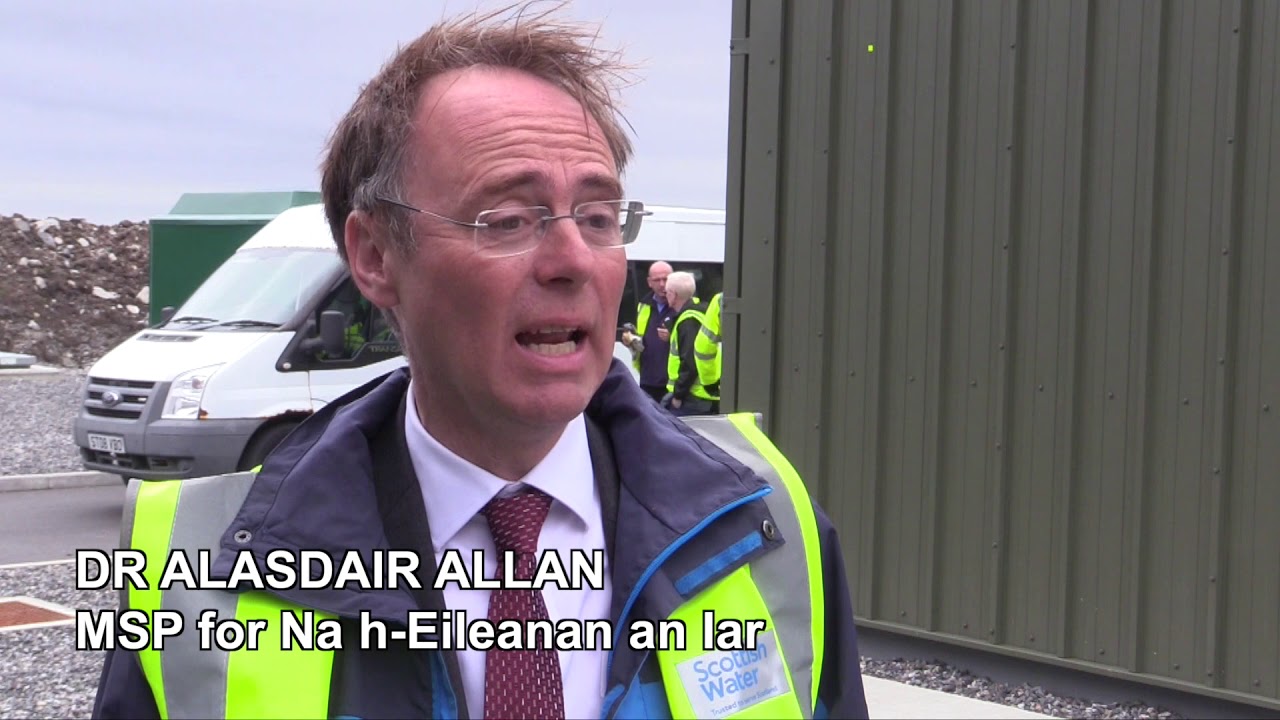 Opening of new Lochmaddy Water Treatment Works
