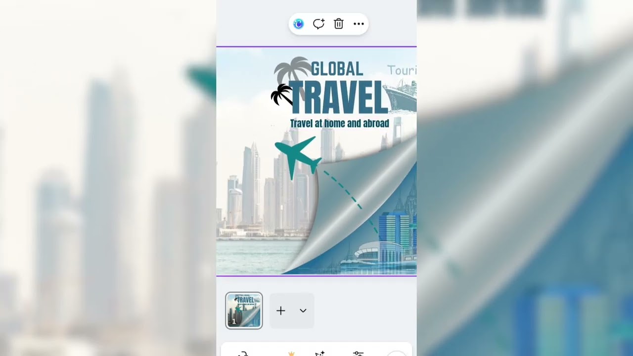 Travel Poster Design Process | Canva Graphic Design