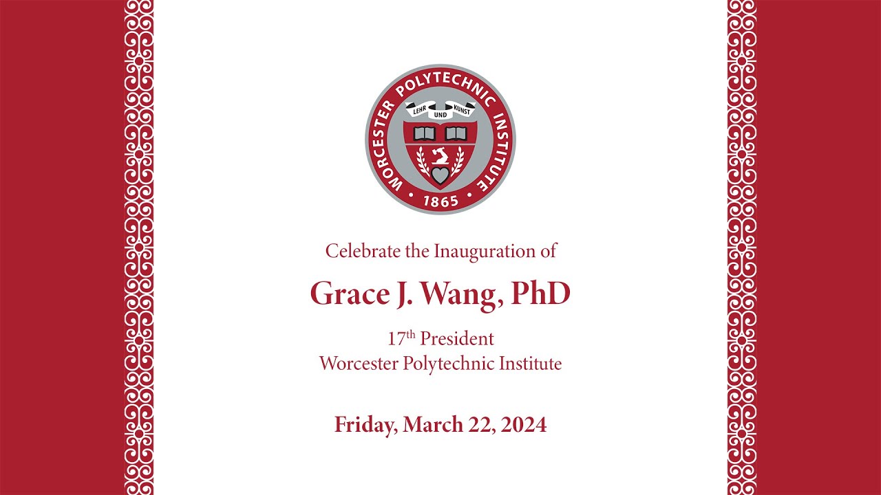 The Inauguration of President Grace J. Wang, PhD