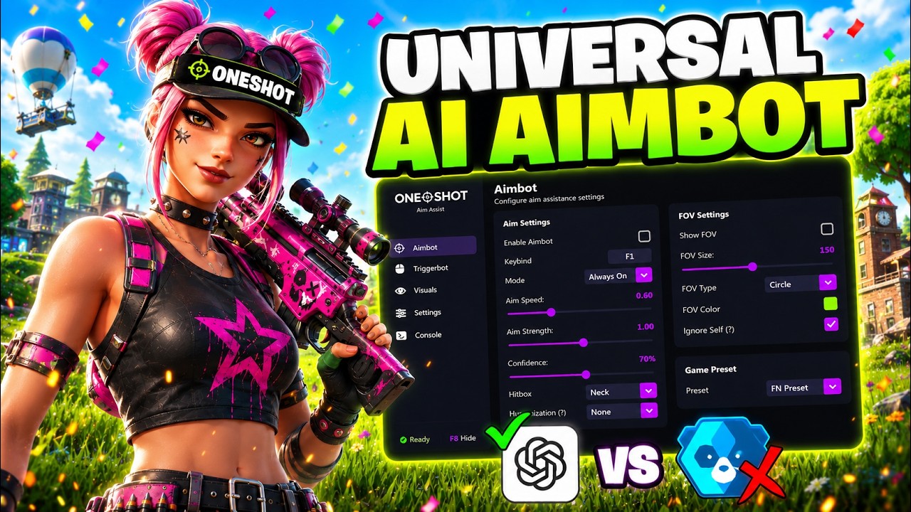 I Tried The *NEW* BEST Universal AI Aimbot in 2026.. Still No Bans With It! ft. OneShot AI 🏆