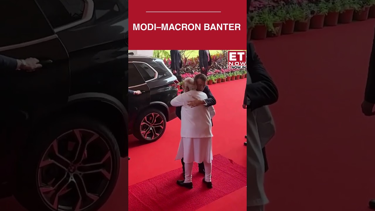 &ldquo;Enjoyed Mumbai?&rdquo; PM Modi, Macron Share Light Moment During Interaction | Breaking News | ET Now