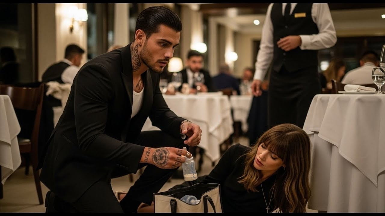 She Collapsed at the Restaurant — Until the Mafia Boss Found a Baby Bottle in Her Bag