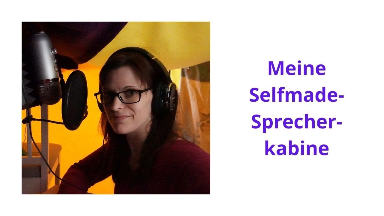 Meine Selfmade Sprecherkabine
