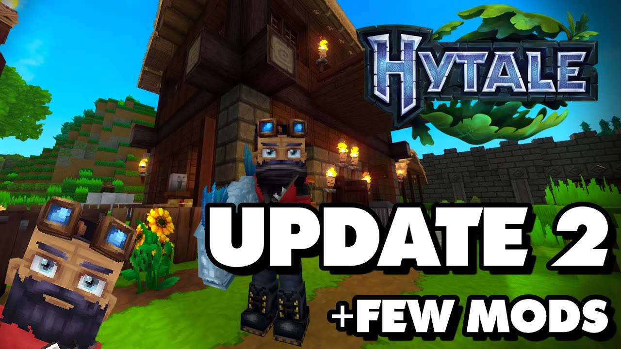 🔴[LIVE] HYTALE (UPDATE 2) - New Adventure! - Checking out Update 2 +few mods