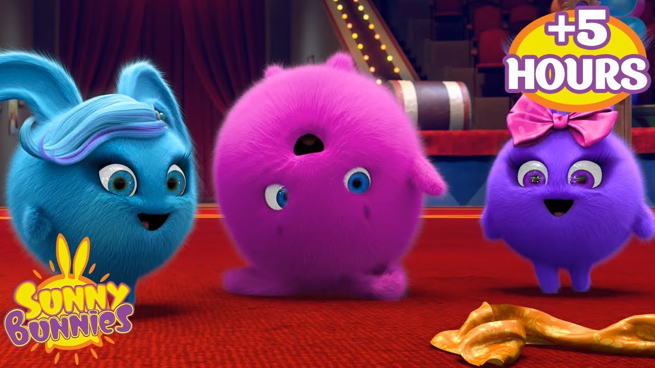 The Sunny Bunnies have fun at the Circus! | Over 5 hours of Full Sunny Bunnies Episodes!