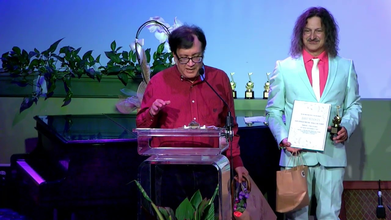 SDMHOF 2025 - Bart Mendoza Induction