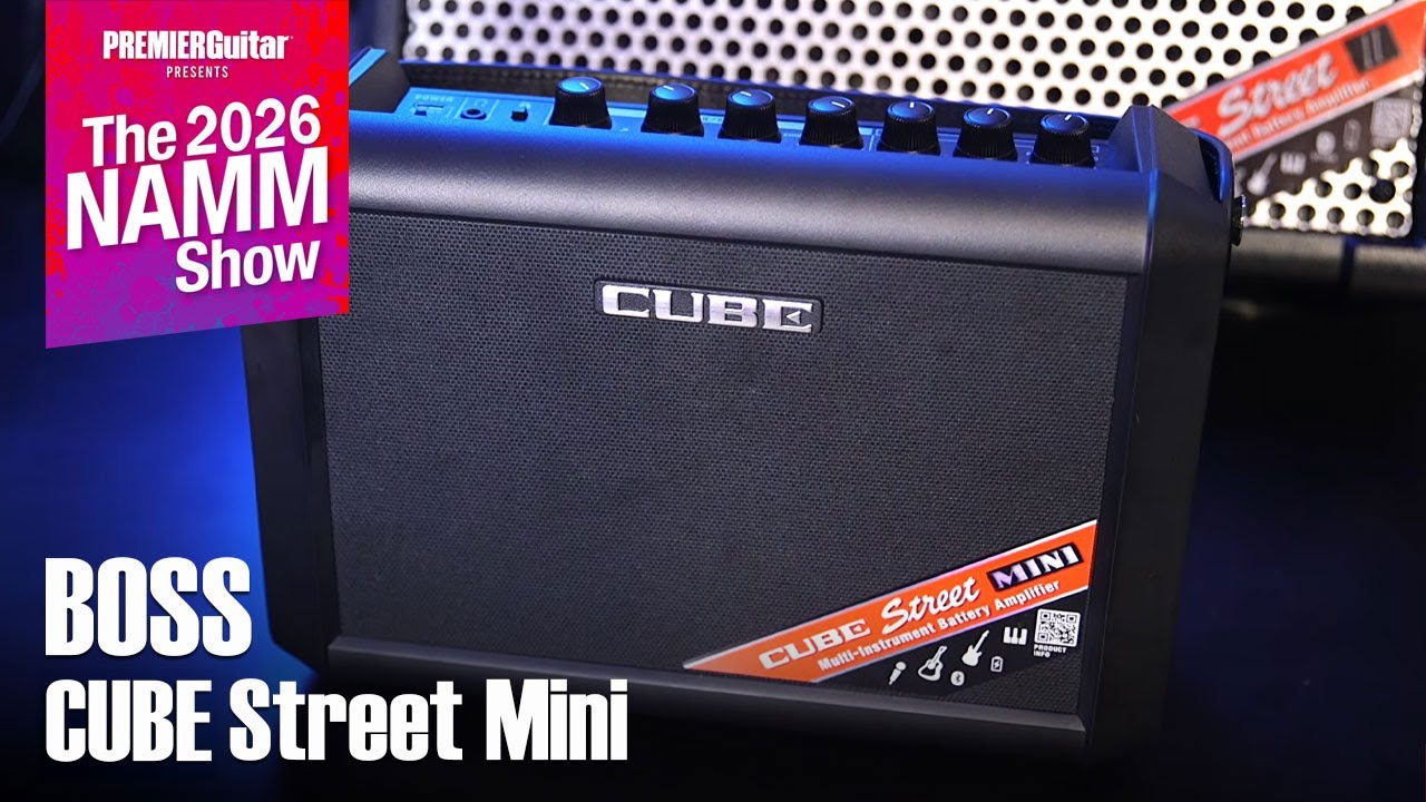 Boss CUBE Street Mini I NAMM 2026