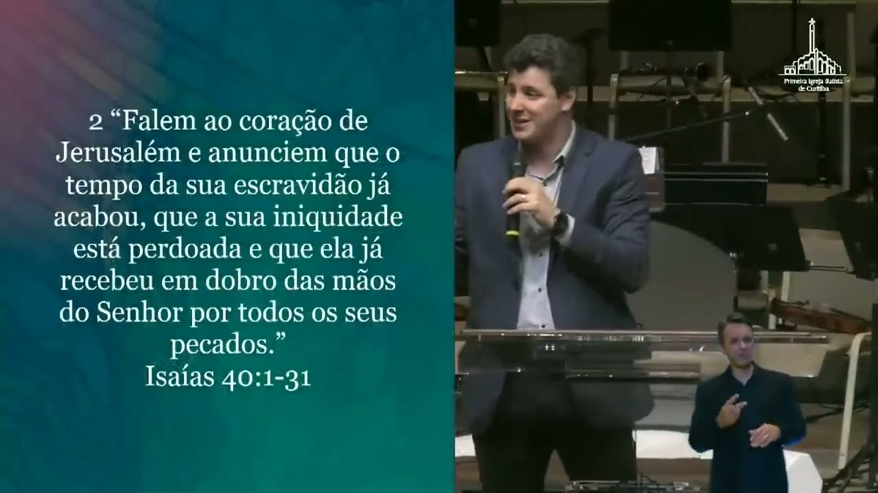 TRATAMENTO DE DEUS PARA OS CANSADOS | IS 40:1-31 | PR. MICHEL PIRAGINE