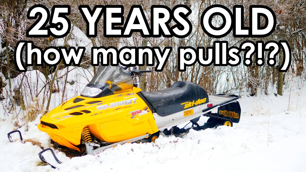 25-ЛЕТНИЙ SKI DOO (сколько рывков?!?)