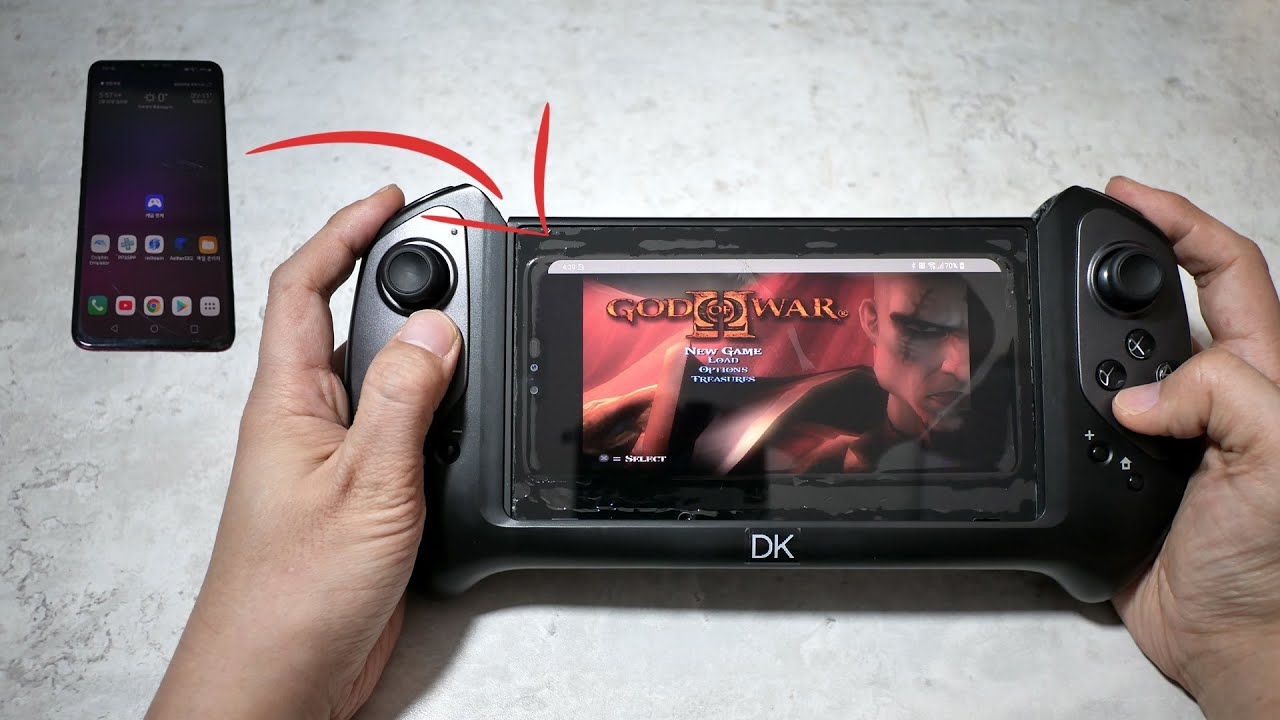 안쓰는 또는 방치된 안드로이드 스마트폰으로 전용 게임기를 만들어보자 Let's make a handheld with an unused Android smartphone