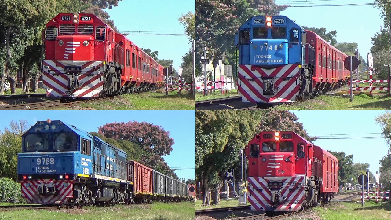 Trenes de Ferrovías Línea Belgrano Norte Abril 2022