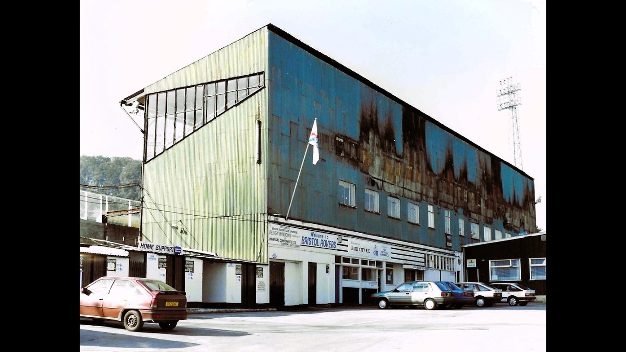 Twerton Park arson attack, Sep 1990 (Bath City & Bristol Rovers)