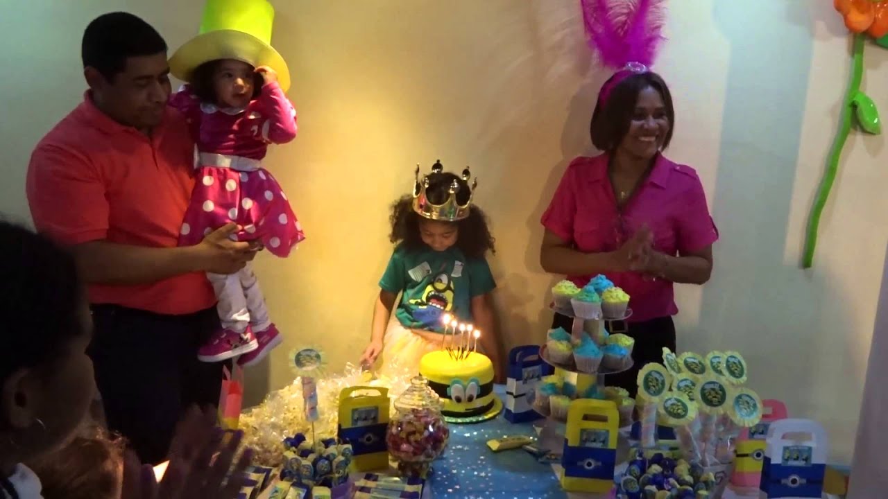 Salón Evaristo´s; Cumple 5 de Shirley : Ceremonia de la torta