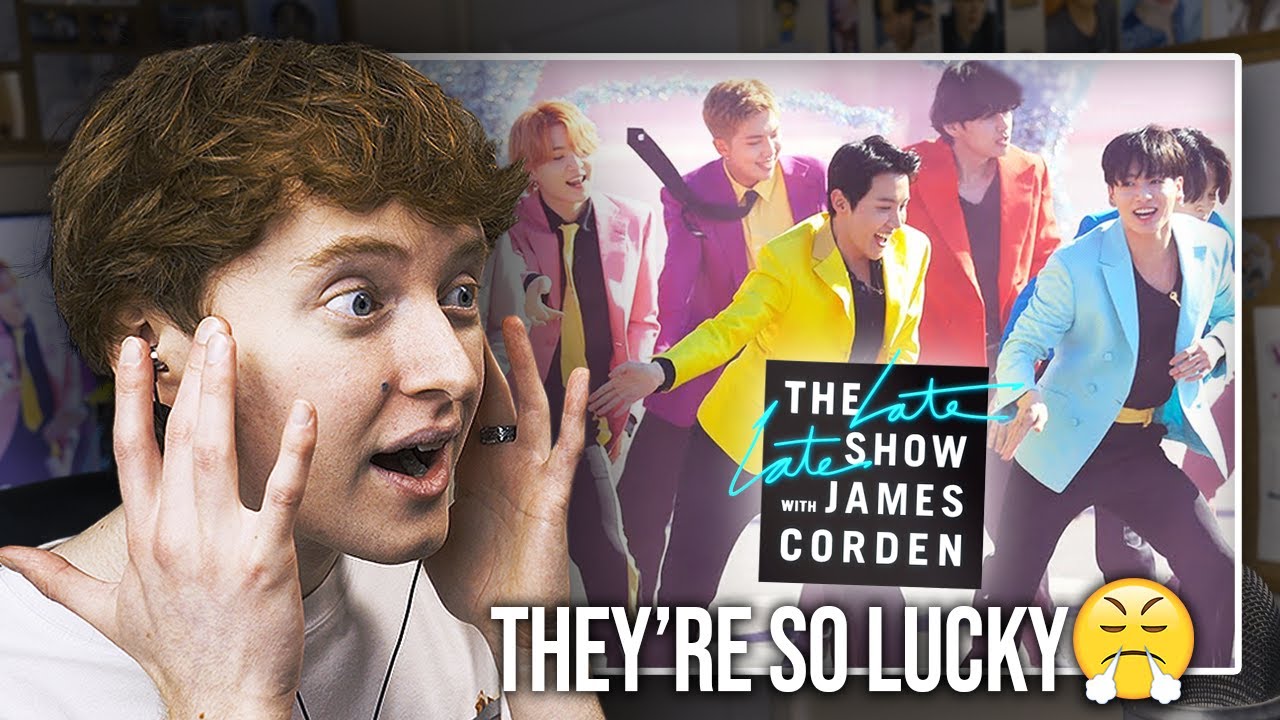 THEY'RE SO LUCKY! (BTS Perform Crosswalk Concert with James Corden | Reaction)