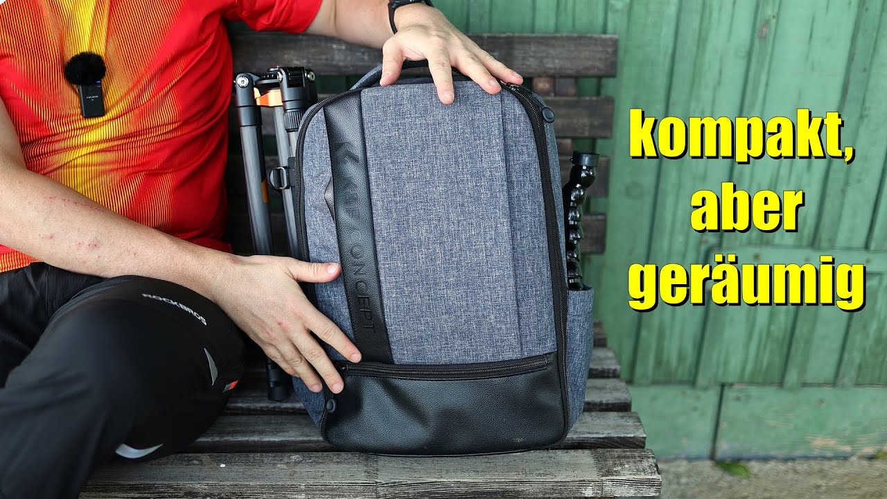 vielseitig, komfortabel & einfach nur praktisch | K&F Concept Kamera-Rucksack 18L ~50€
