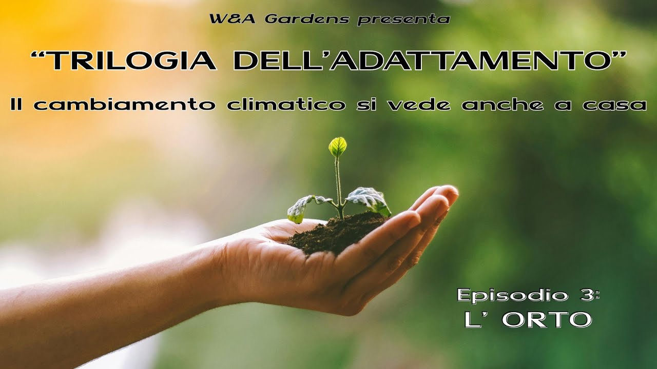 Trilogia dell'adattamento: i CAMBIAMENTI CLIMATICI nell'ORTO - W&A Gardens