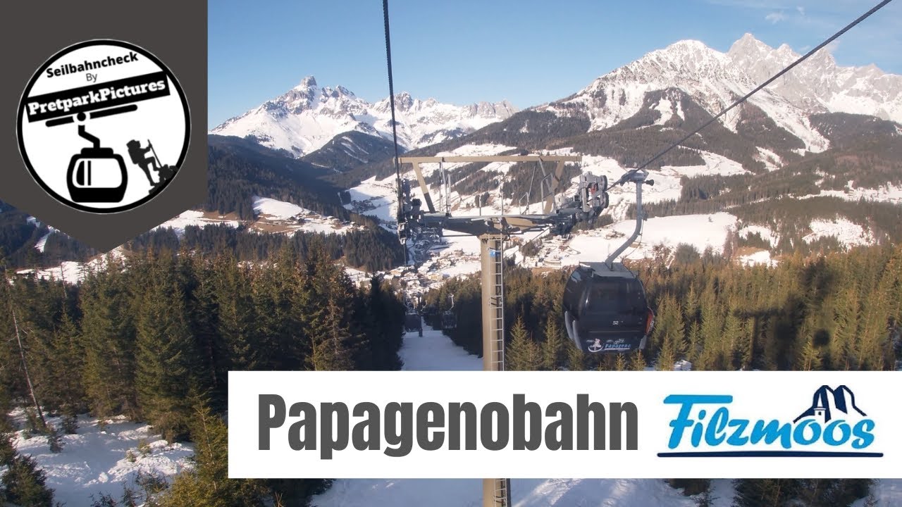 8-MGD Papagenobahn Talfahrt - Filzmoos Austria 2023🚡