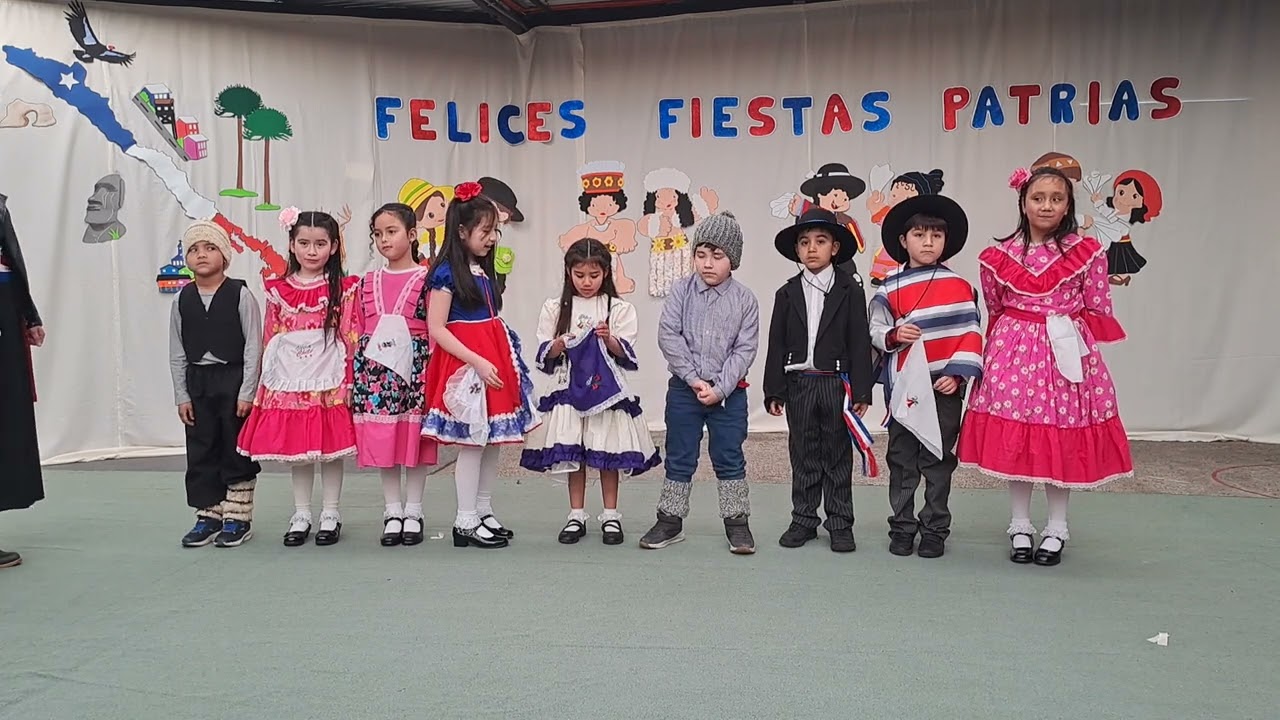 Acto Fiestas Patrias - 1° básico   Payas Chilenas