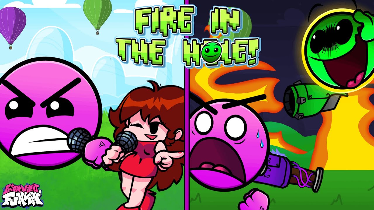 FNF: Нормальный против Безумного // FIRE IN THE HOLE – ВЕТРЕНОЕ ОБНОВЛЕНИЕ █ Friday Night Funkin' █