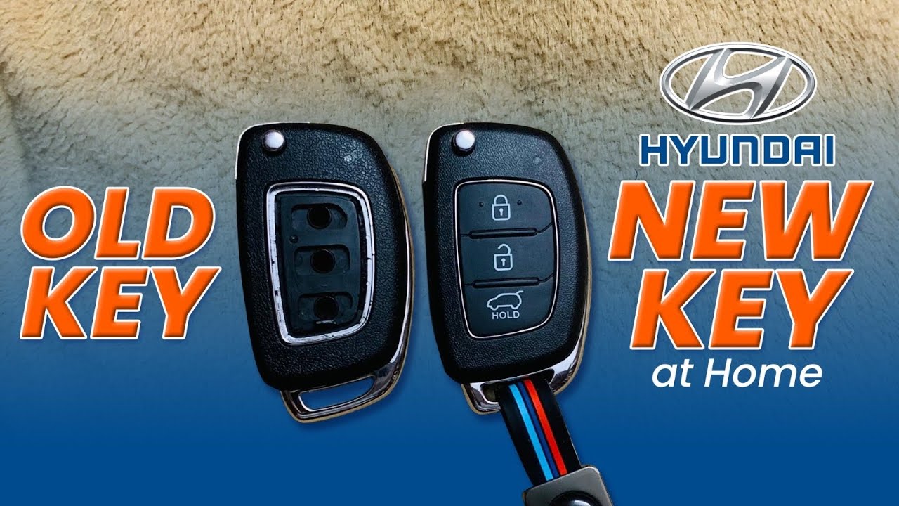 how to replace hyundai car key case at home