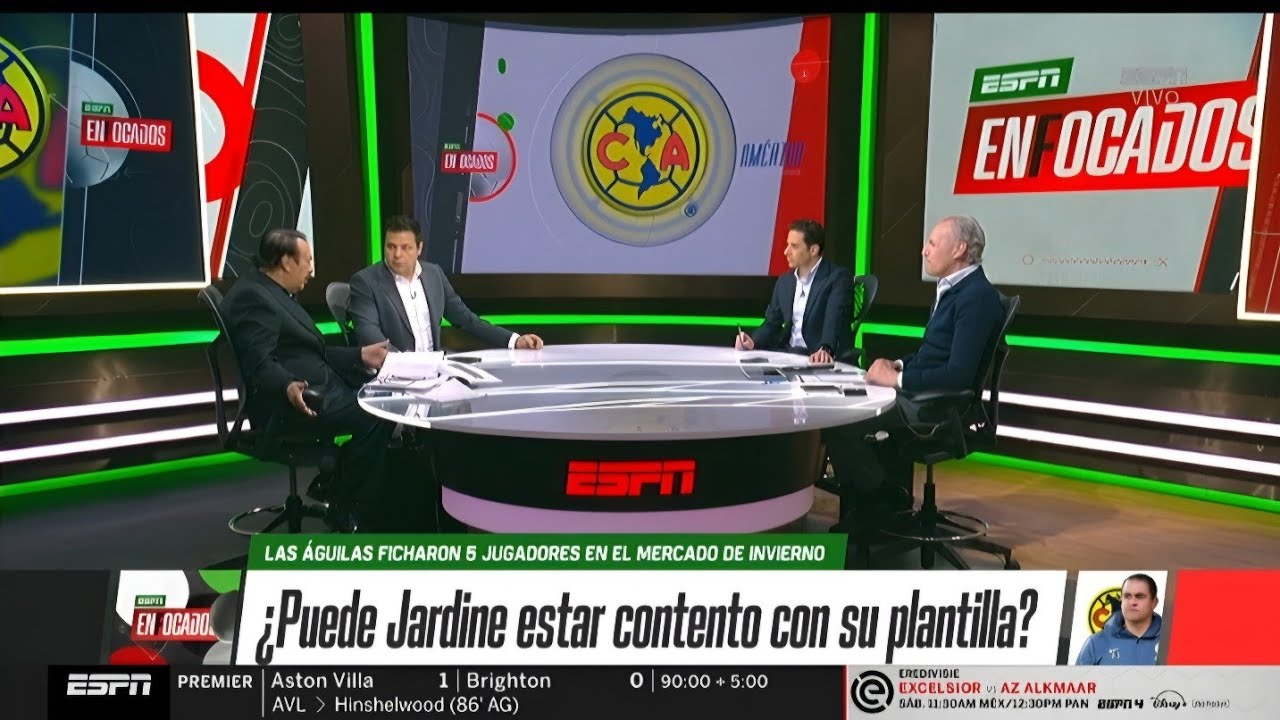 Reporte De América : América recibe esta noche a Olimpia ¿ Jardine estar contento con su plantilla?