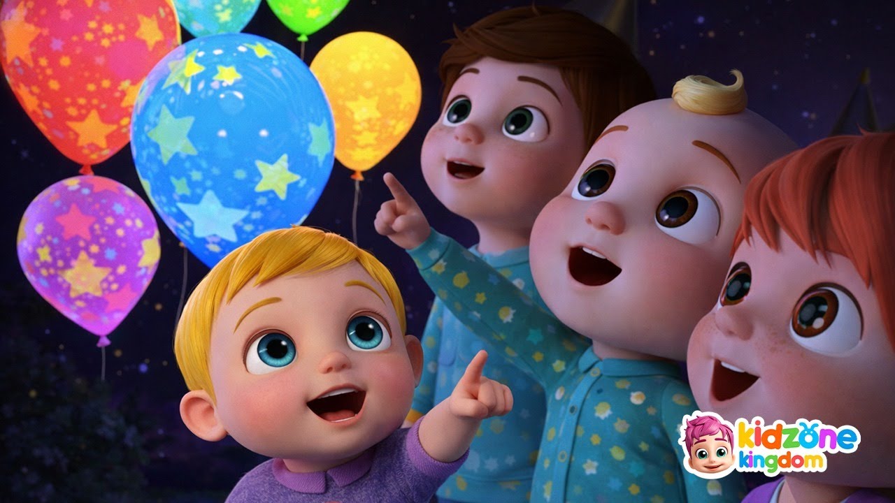 Песня «С Новым годом» + другие детские стишки и песенки | KidZone Kingdom