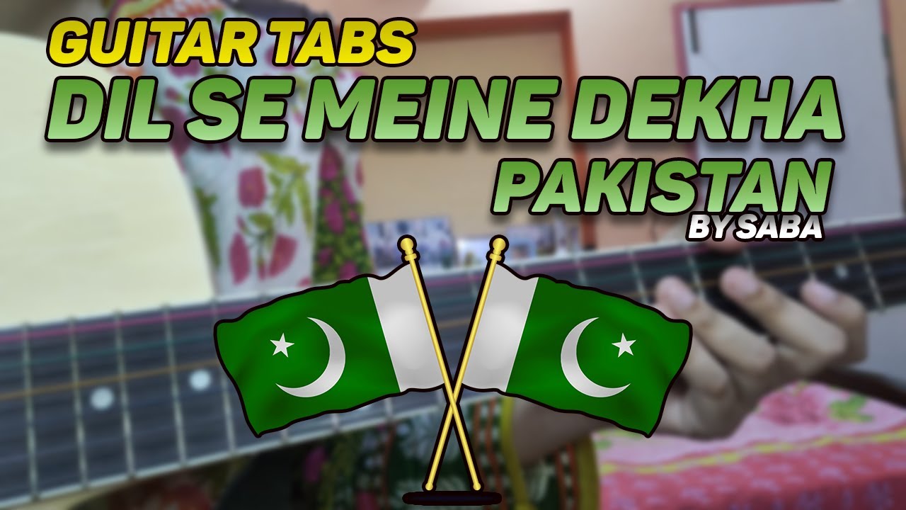 Dil Say Main Nay Dekha Pakistan Guitar Tabs | Independence Day Guitar Tabs/Notes Lesson