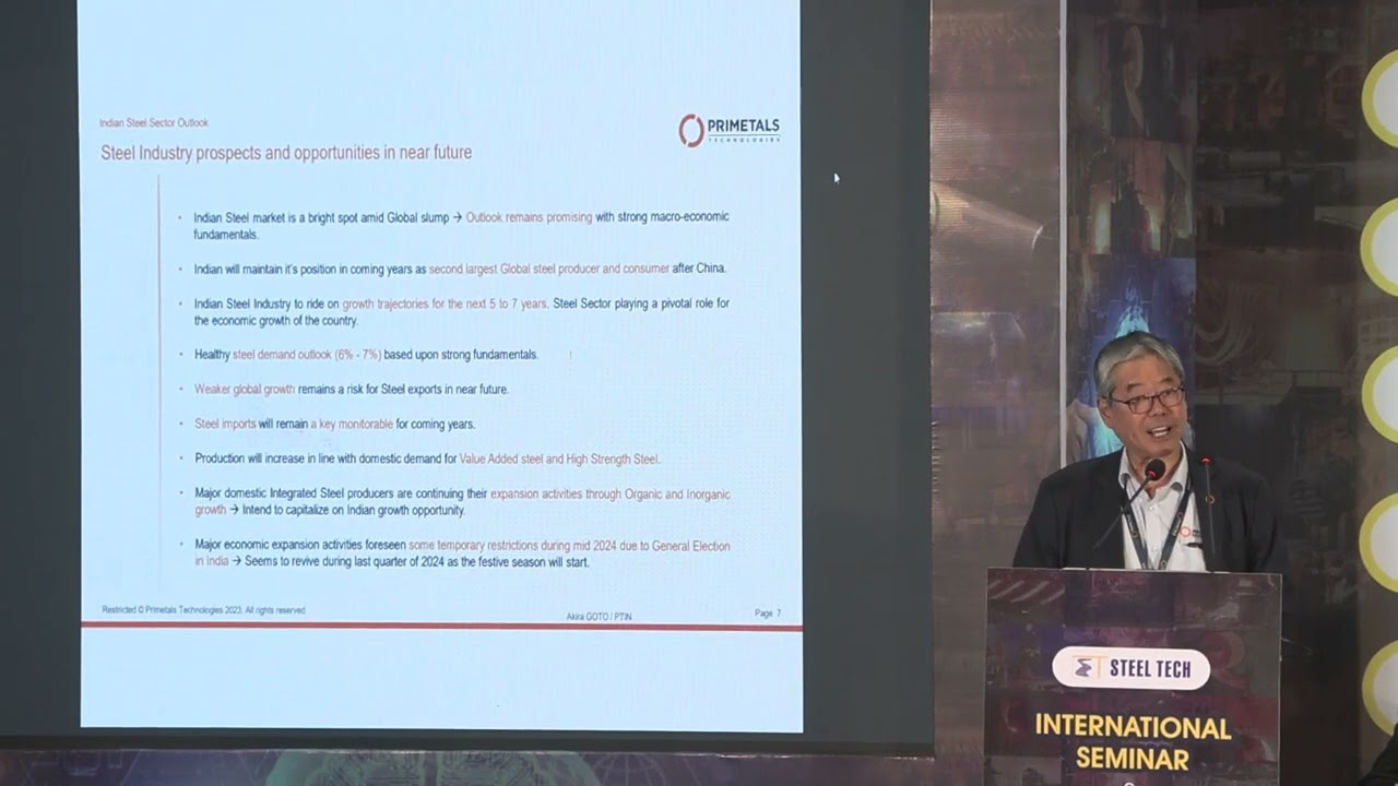 STEEL TECH Seminar - 16th October'23 -Inaugural Session Part2