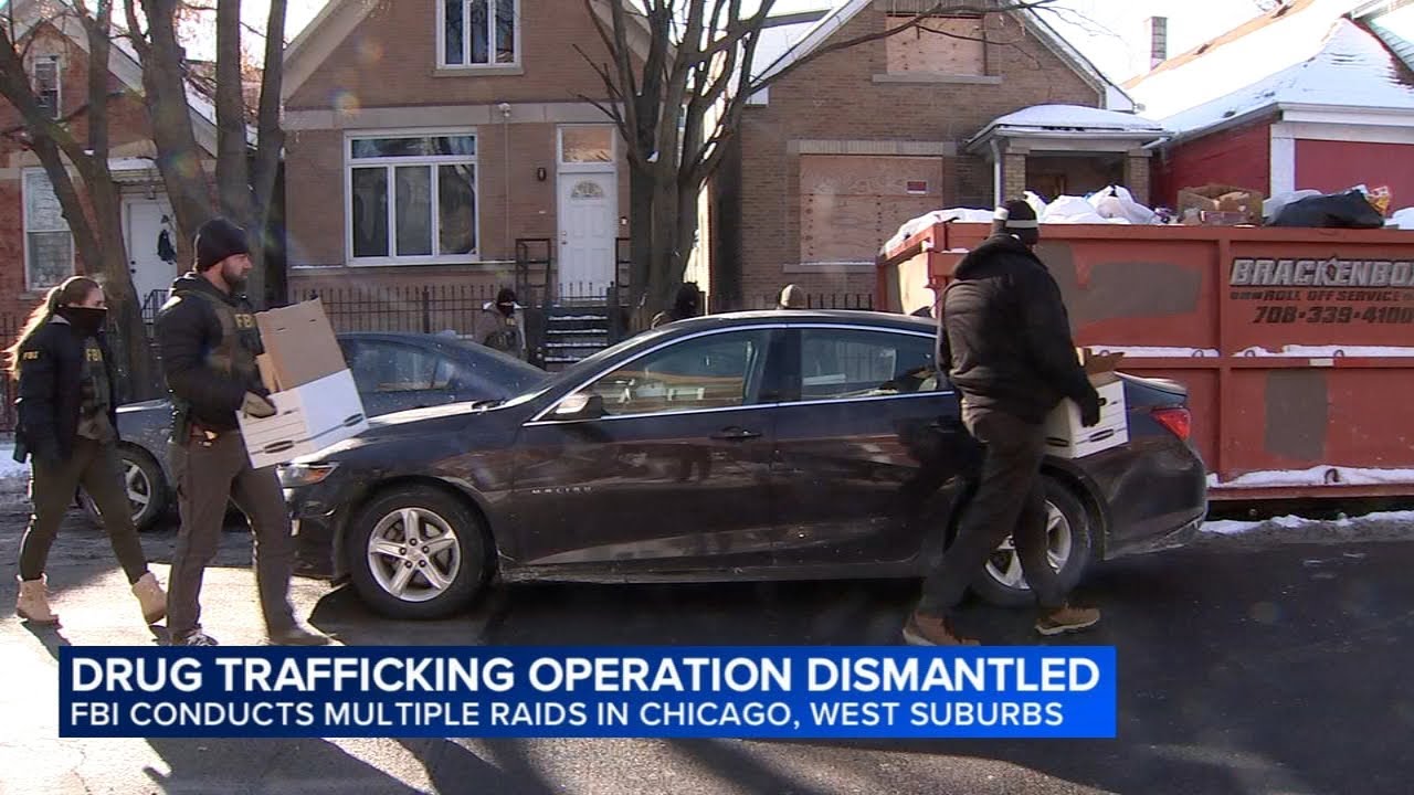 FBI conducts raids on Near West Side, South Side, in west suburbs
