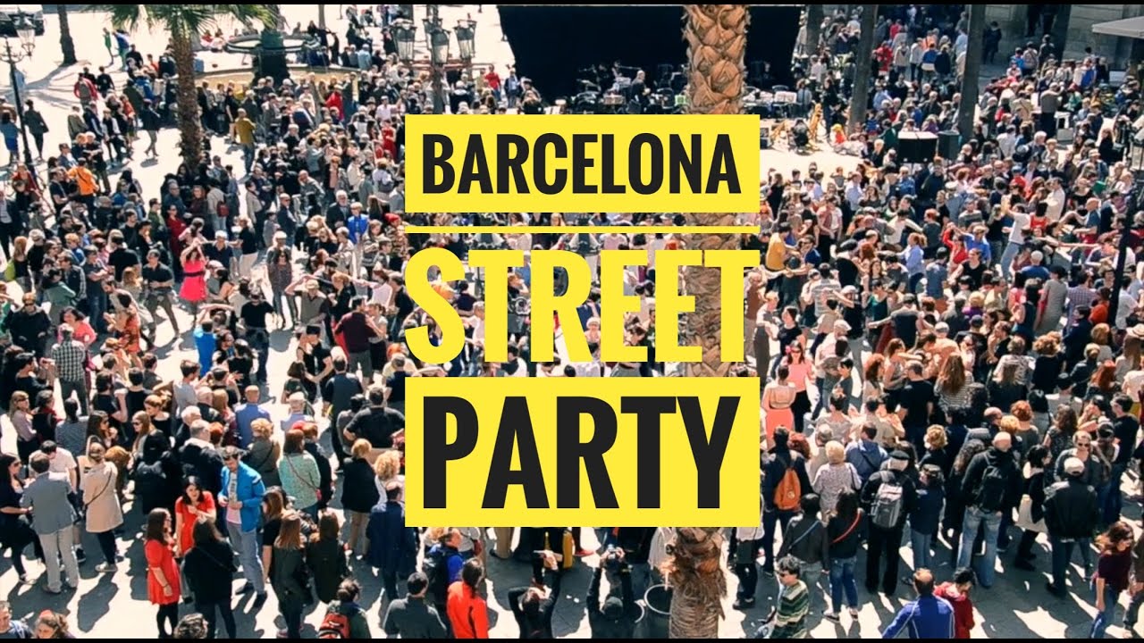 Barcelona Spain Skateboarding Tour l Best place to skate in barcelona l Street Party l Travel vlog